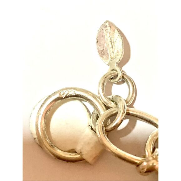 .925 Southwestern Handmade Sterling Silver Charm Bracelet #southwestern #fsu - Picture 9 of 9